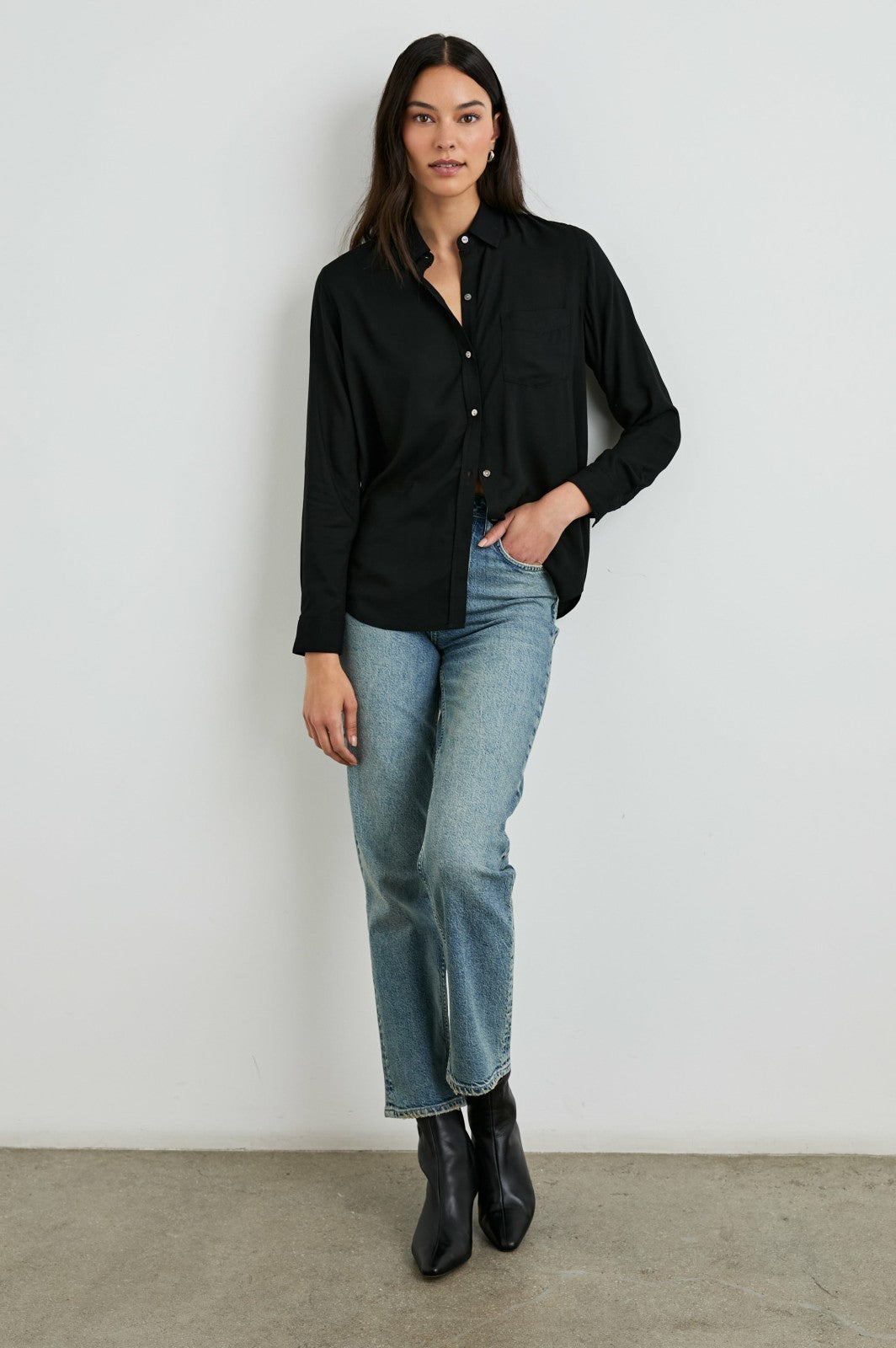 WREN SHIRT - BLACK| Rails discount