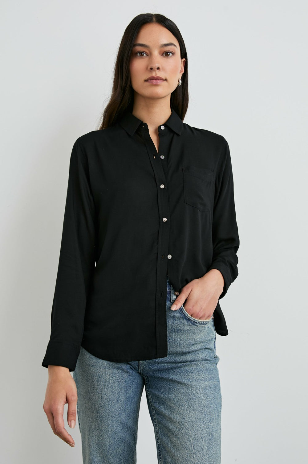 WREN SHIRT - BLACK| Rails discount