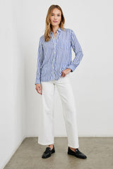WREN SHIRT - BLUE WHITE| Rails near me