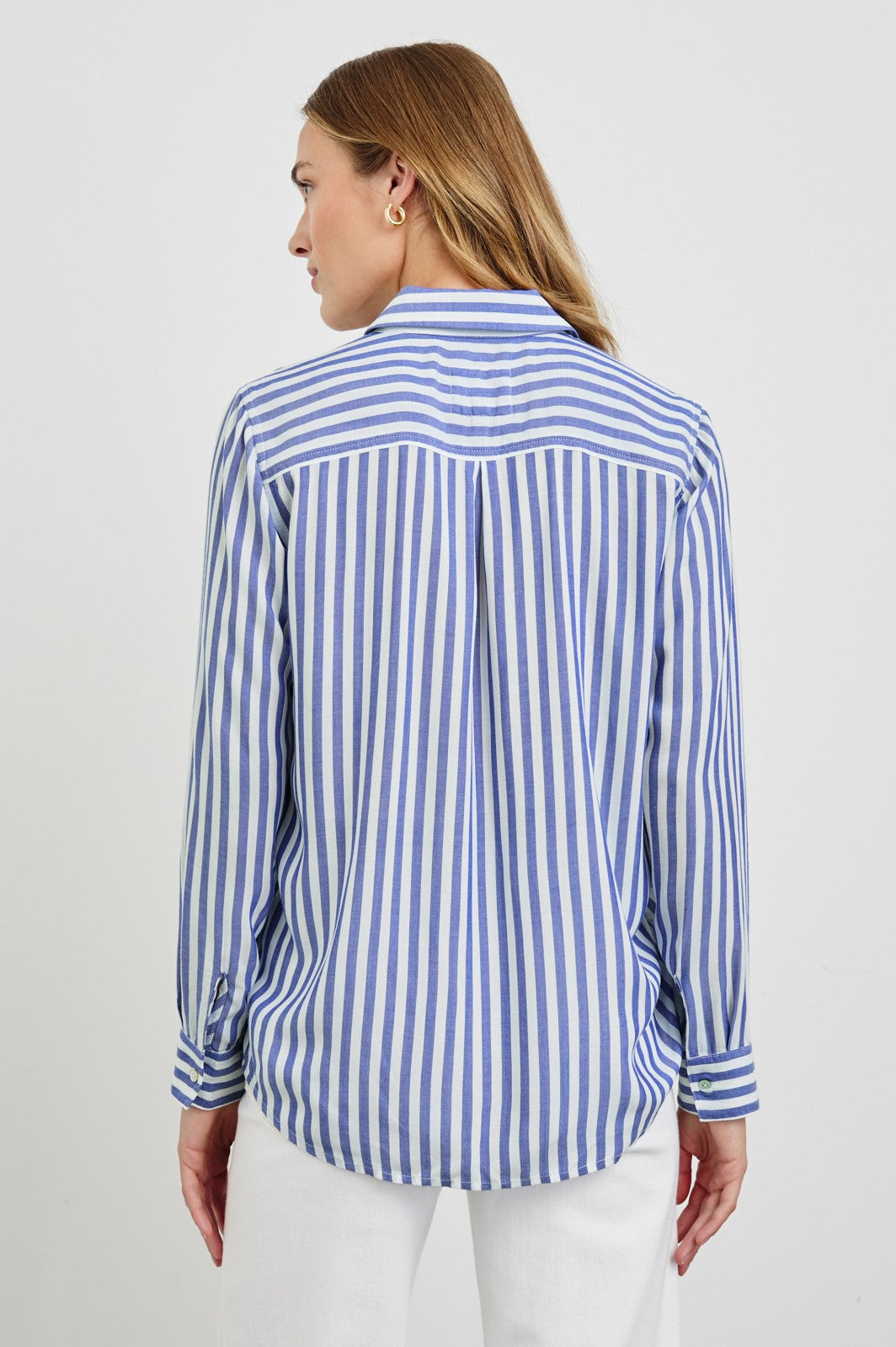 WREN SHIRT - BLUE WHITE| Rails near me