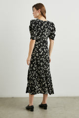 ZARIAH DRESS - NOIR FLORAL| Rails outlet