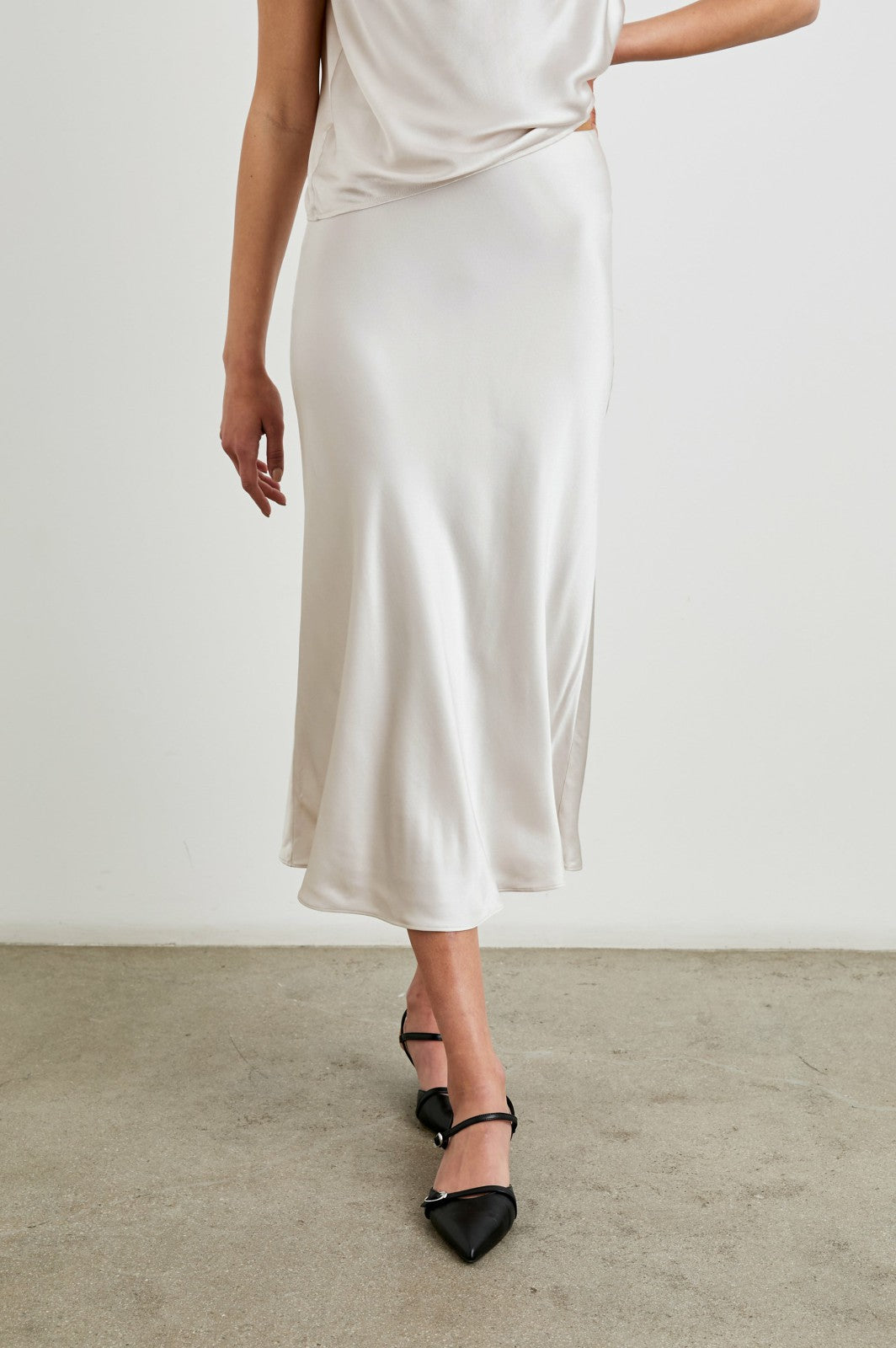 ANYA SKIRT - IVORY| Rails outlet