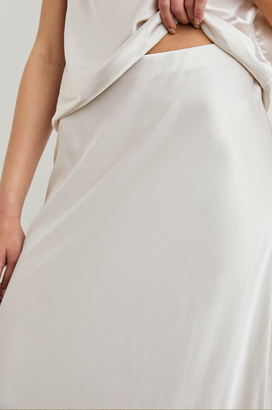 ANYA SKIRT - IVORY| Rails outlet