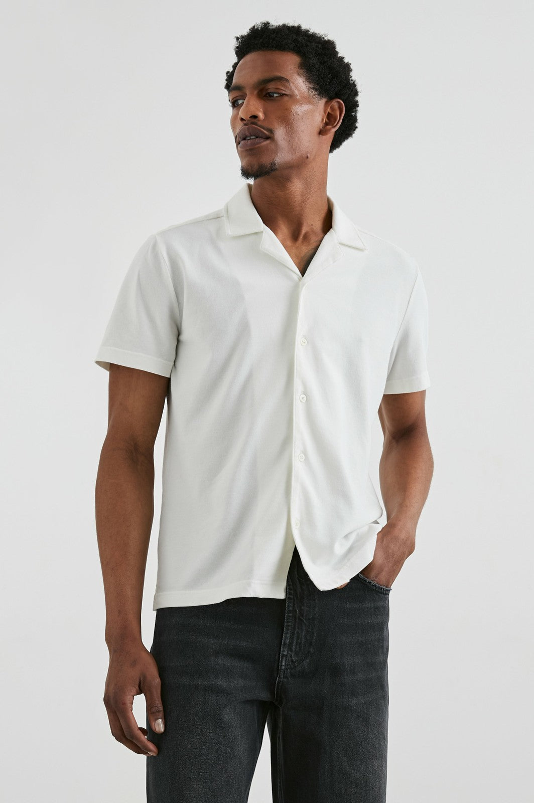 ALAIN SHIRT - DOVE| Rails discount