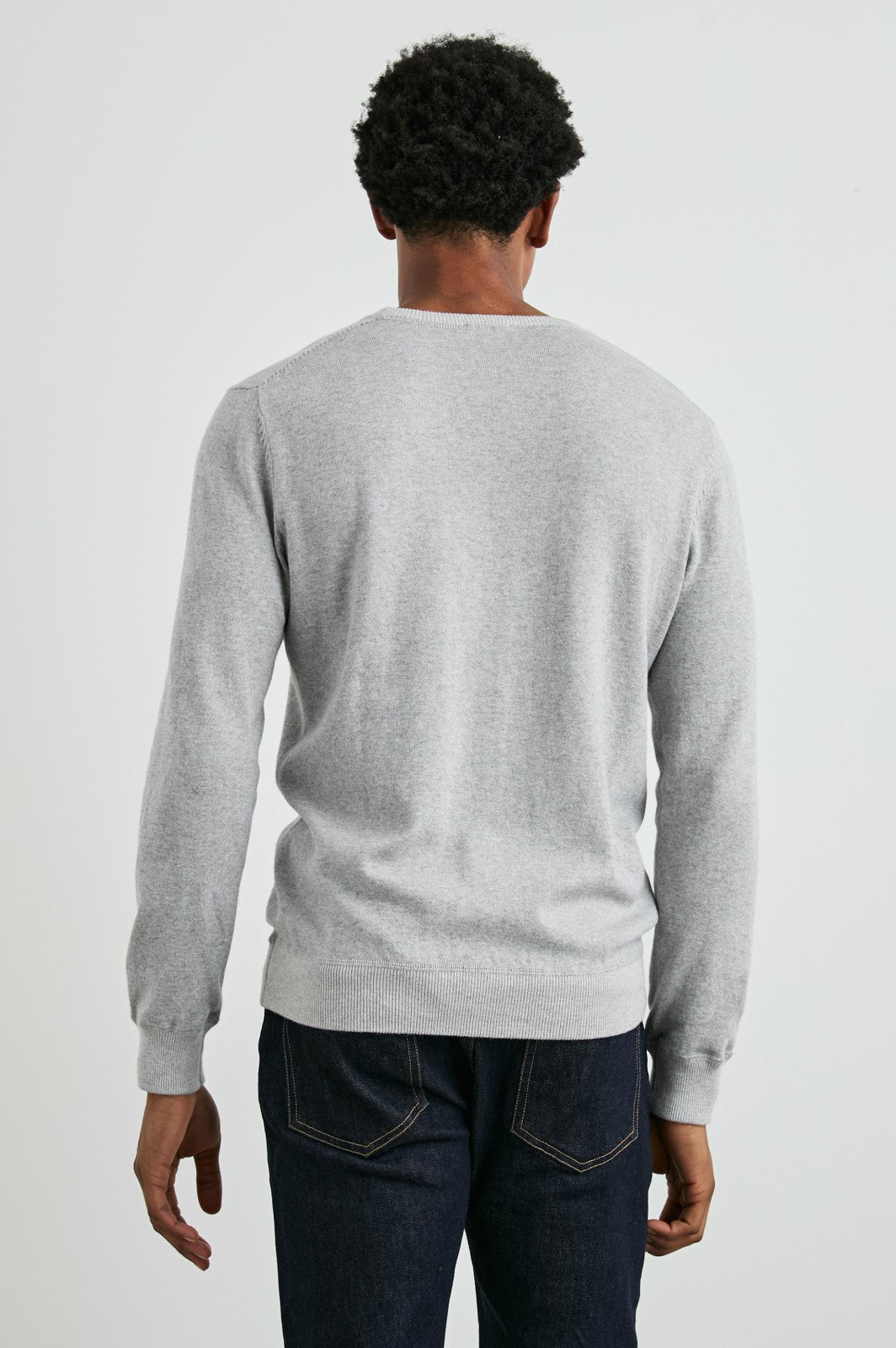 BURNS SWEATER - GREY HEATHER| Rails discount