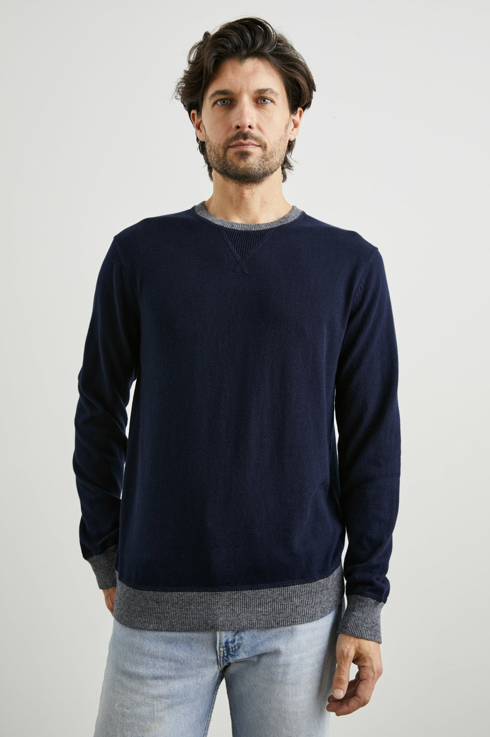 BURNS SWEATER - PERFECT NAVY| Rails on sale