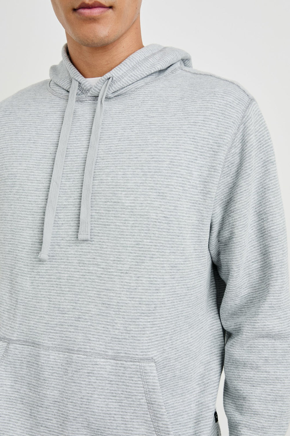 CALVIN HOODIE - HEATHER CREAM STRIPE| Rails US
