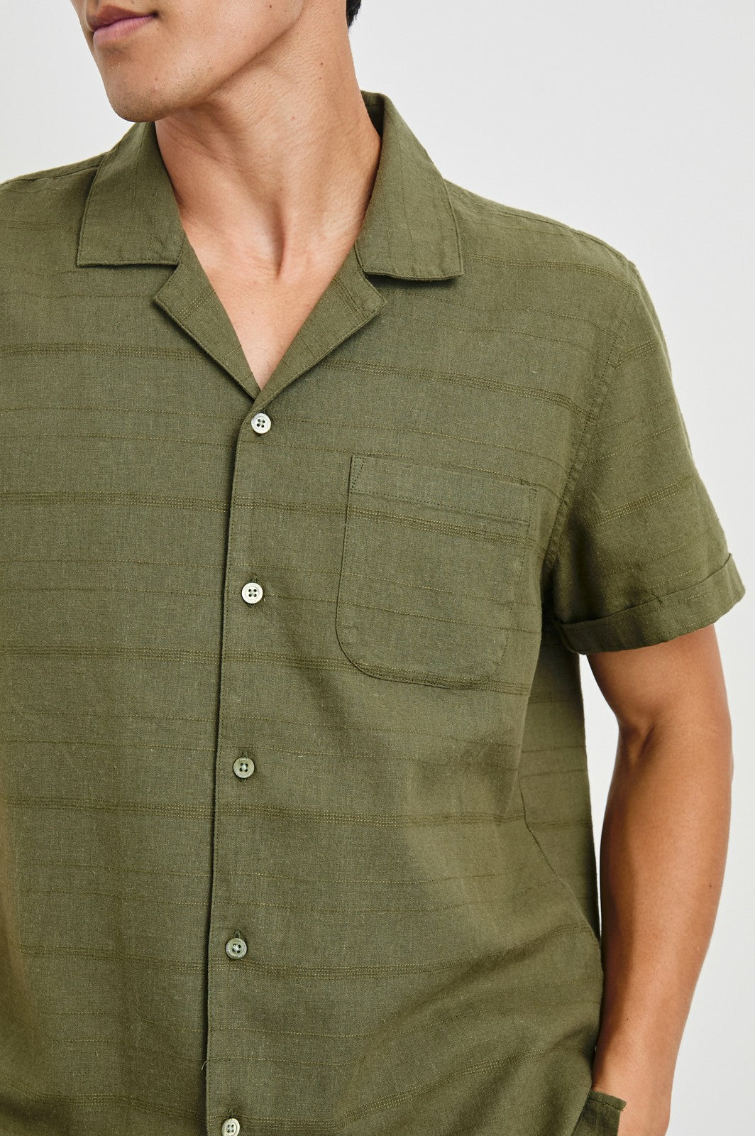 DAVIS SHIRT - TRUE OLIVE| Rails on sale