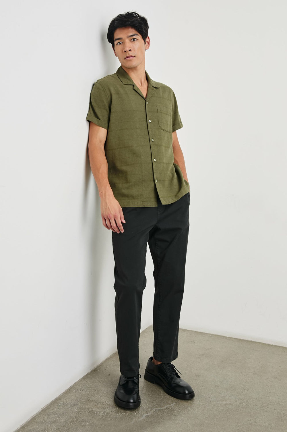 DAVIS SHIRT - TRUE OLIVE| Rails on sale