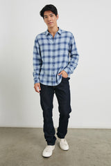 LENNOX SHIRT - WATERFALL SHADOW| Rails US