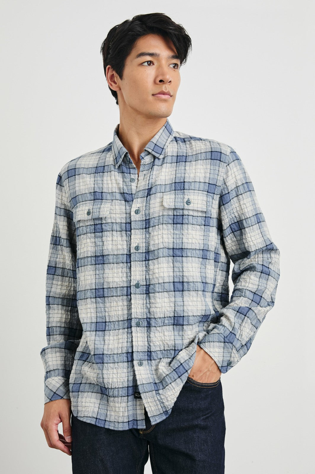 POWELL SHIRT - PAPER IRIS| Rails online