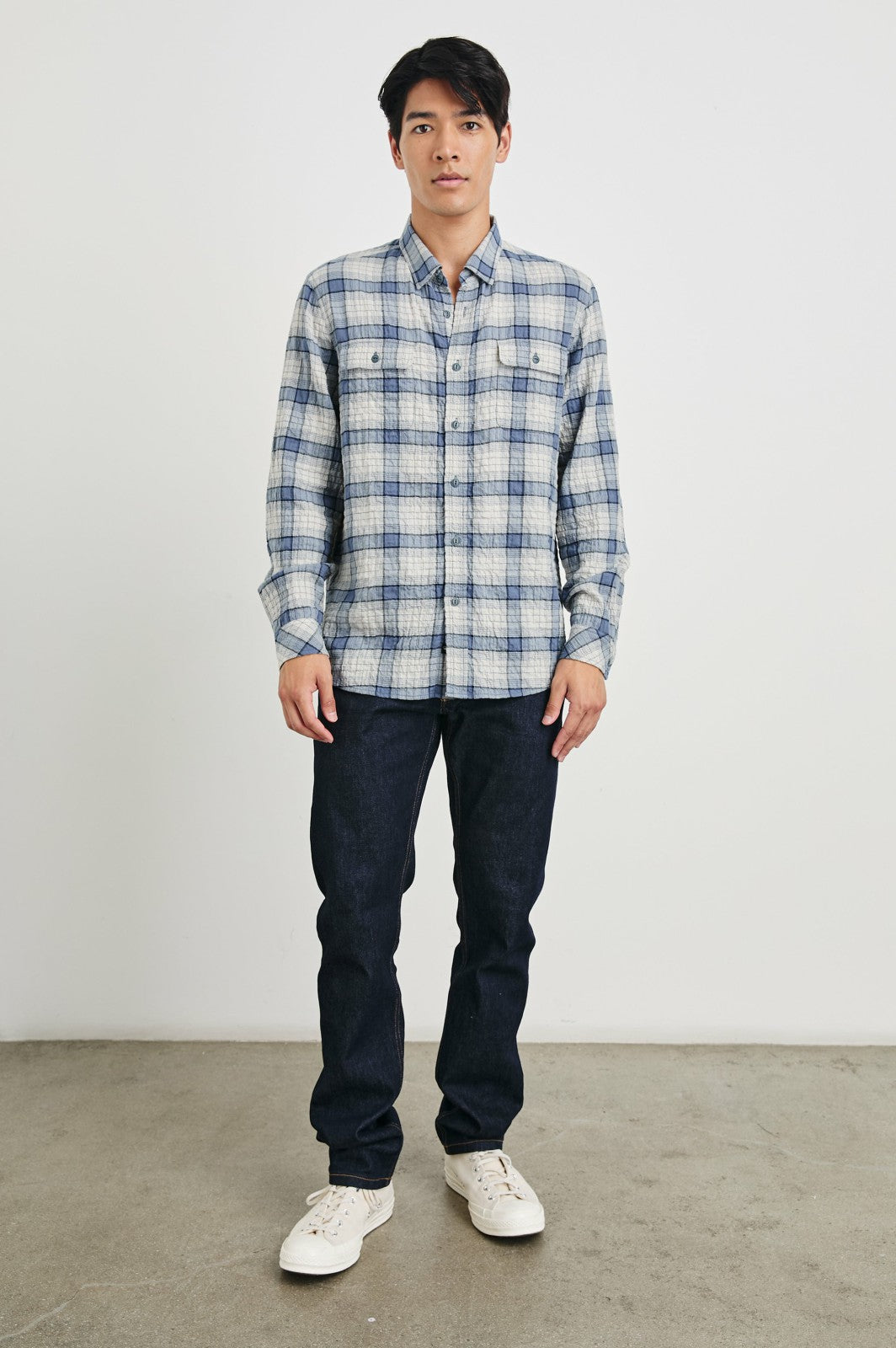 POWELL SHIRT - PAPER IRIS| Rails online