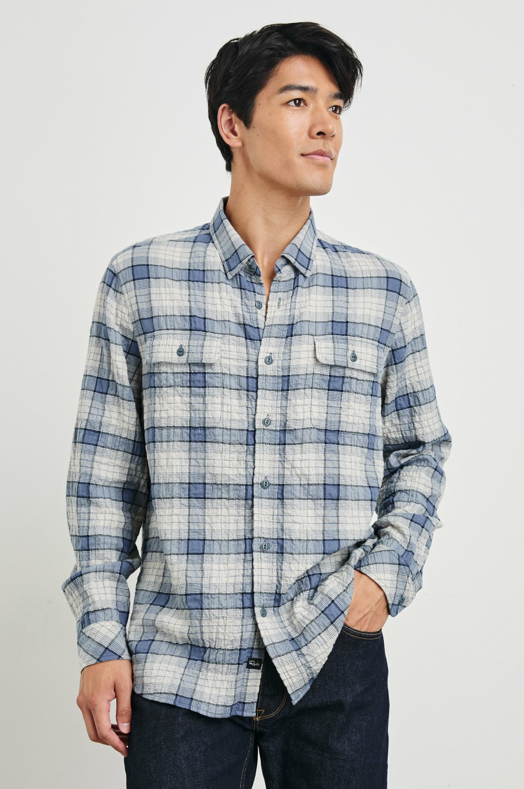 POWELL SHIRT - PAPER IRIS| Rails online