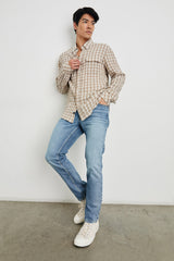 POWELL SHIRT - TUMBLEWEED DUNE| Rails outlet