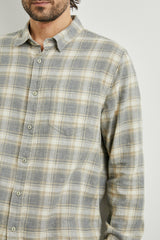 WYATT SHIRT - CHARCOAL DESERT MELANGE| Rails online