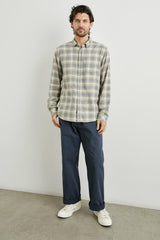 WYATT SHIRT - CHARCOAL DESERT MELANGE| Rails online
