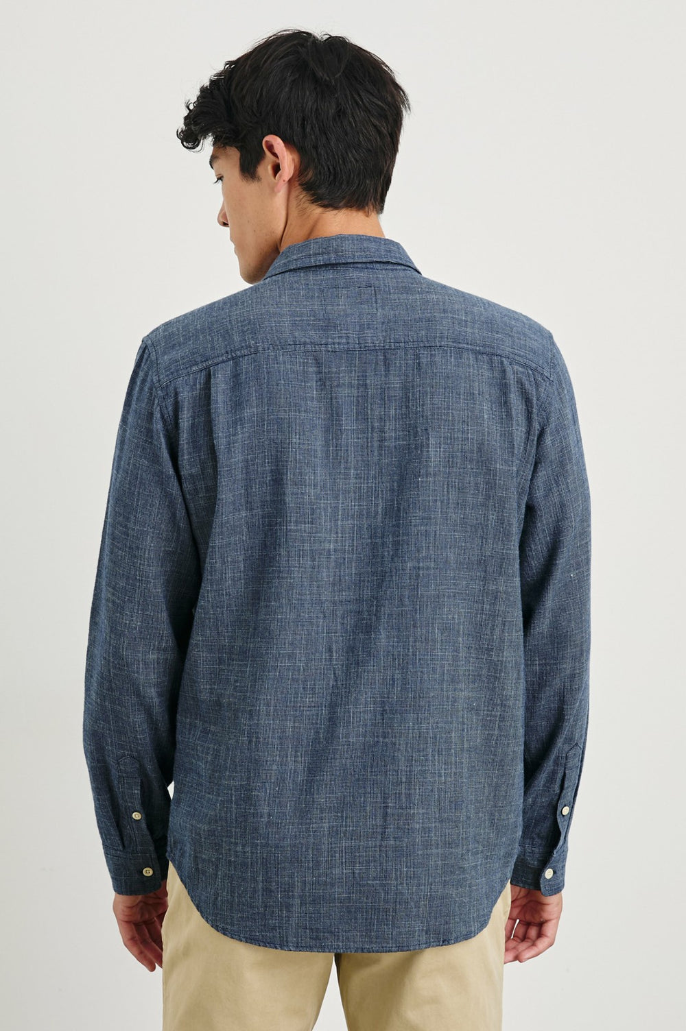 WYATT SHIRT - NAVY ETCH| Rails for sale