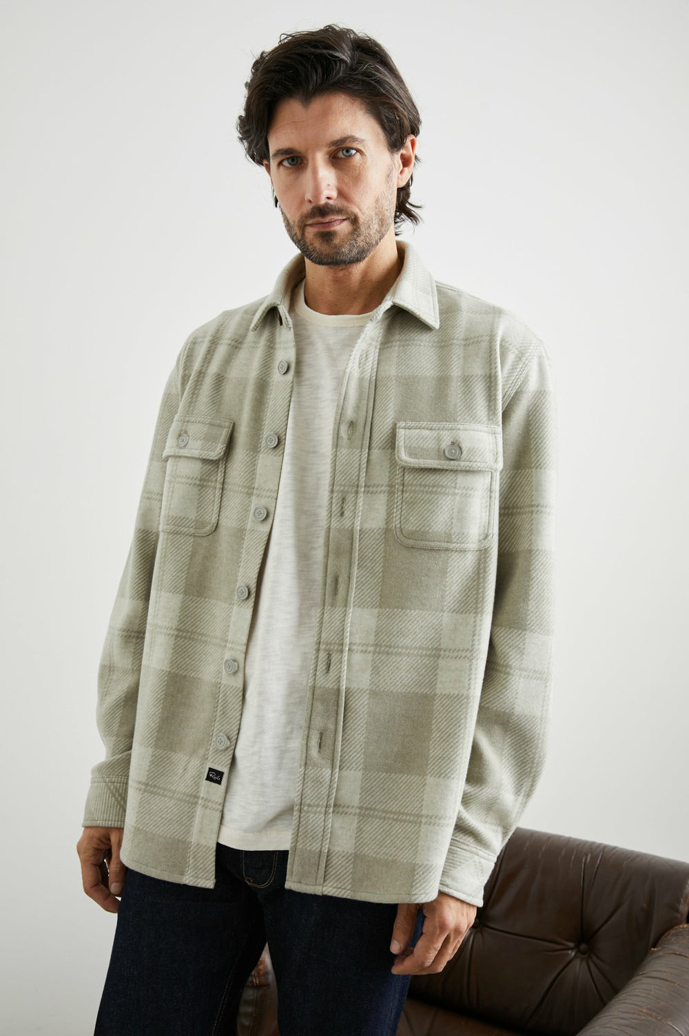 ALDER SHIRT - FAWN CREAM| Rails discount