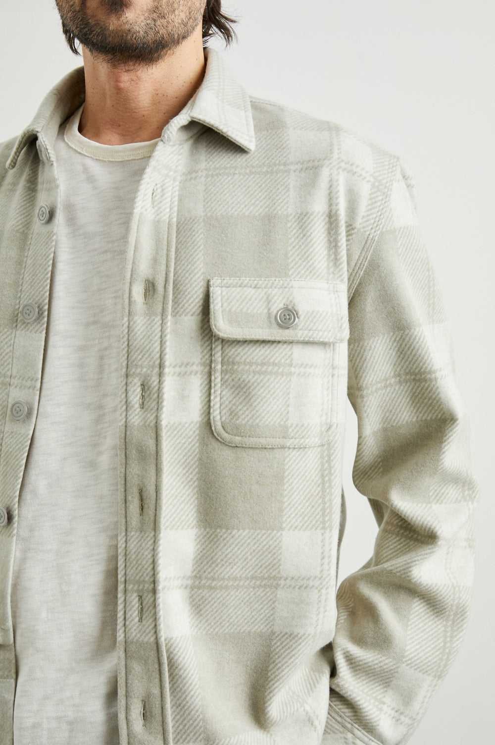ALDER SHIRT - FAWN CREAM| Rails discount