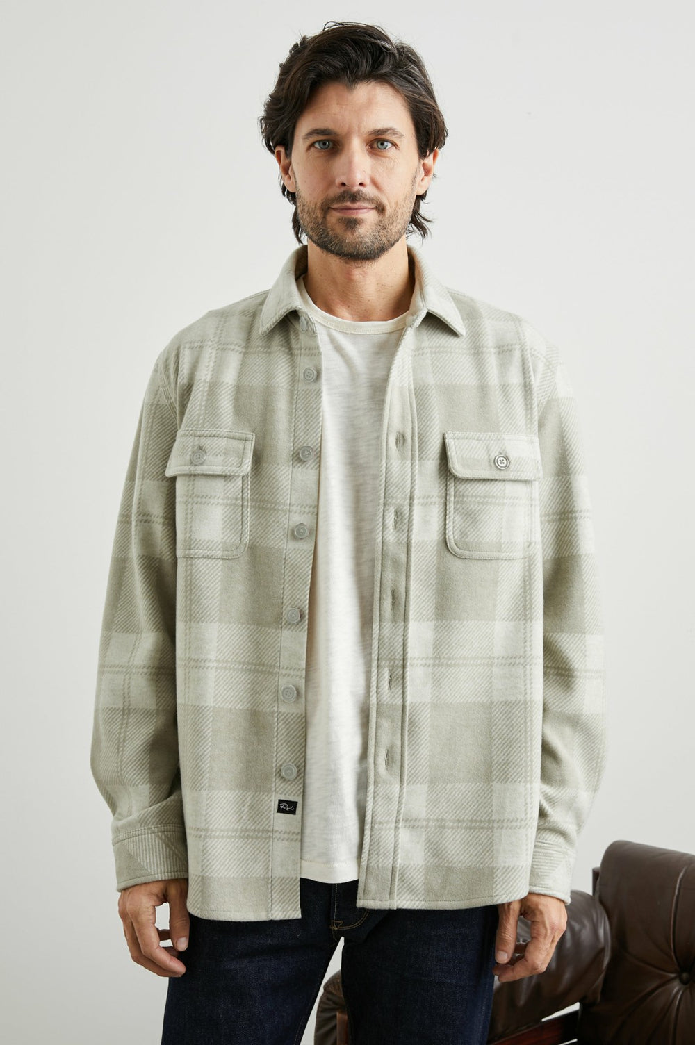 ALDER SHIRT - FAWN CREAM| Rails discount