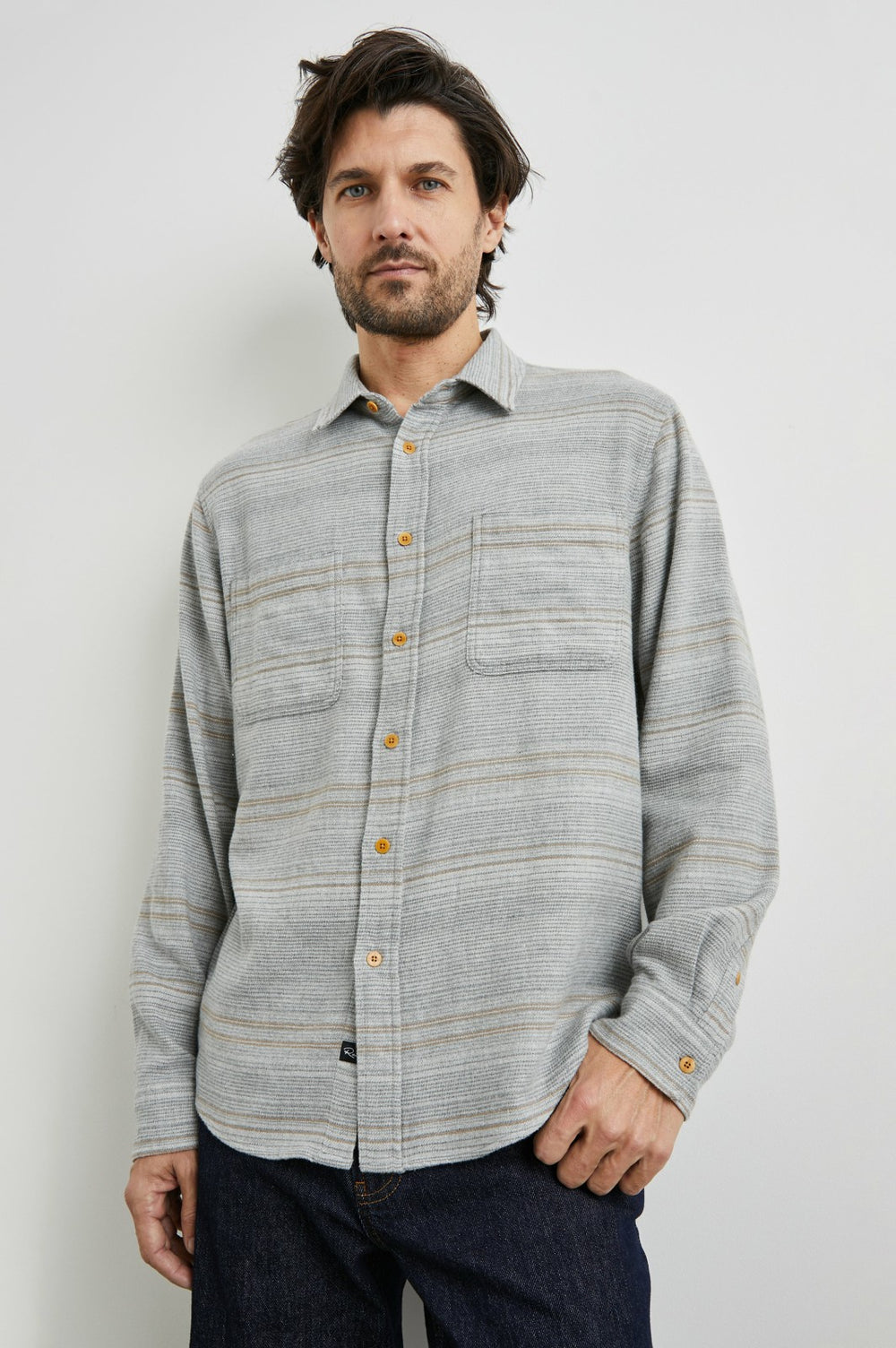 IVAN SHIRT - GREY SERAPE| Rails discount