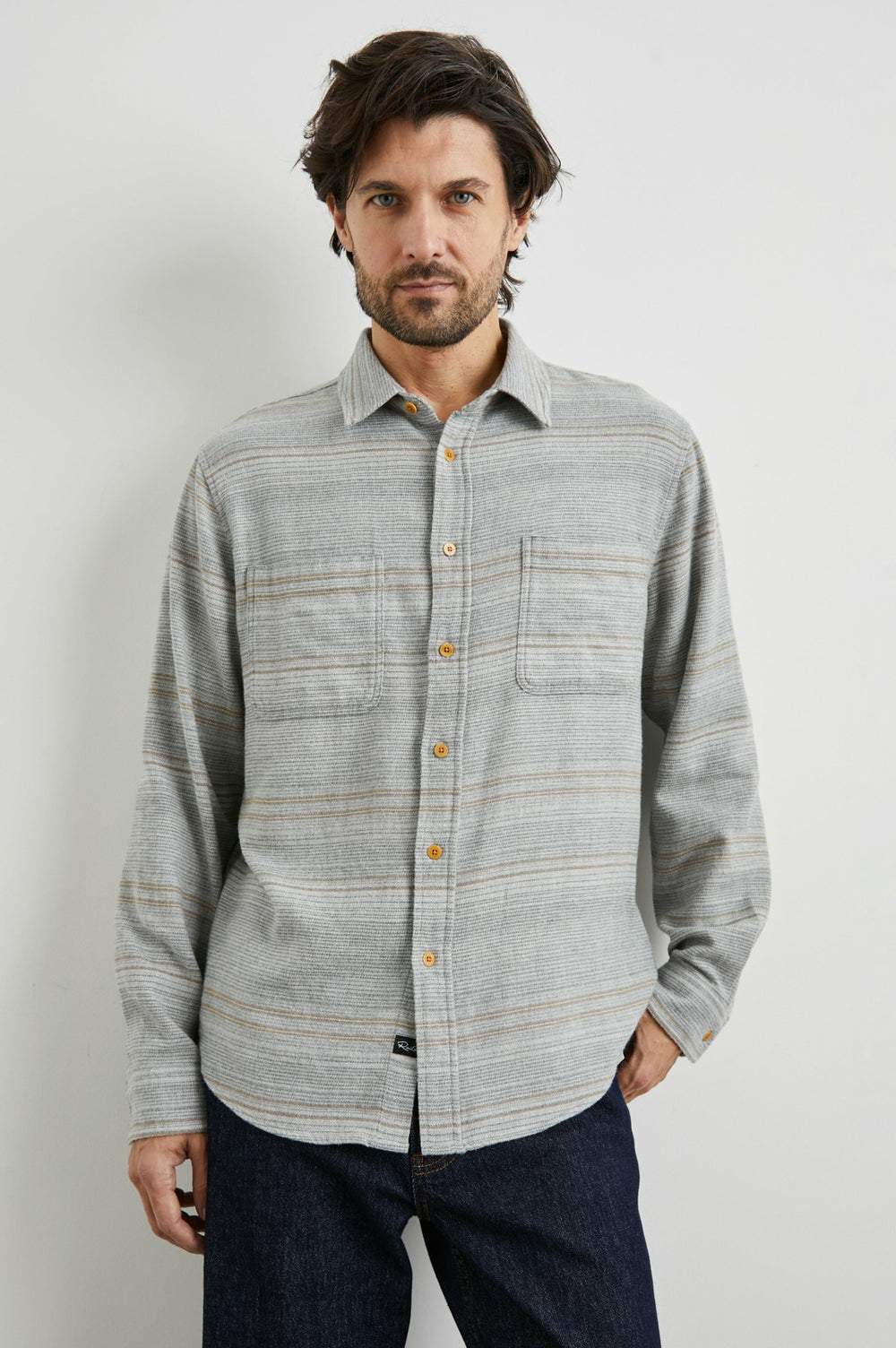 IVAN SHIRT - GREY SERAPE| Rails discount