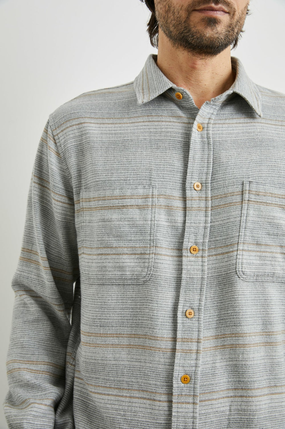 IVAN SHIRT - GREY SERAPE| Rails discount
