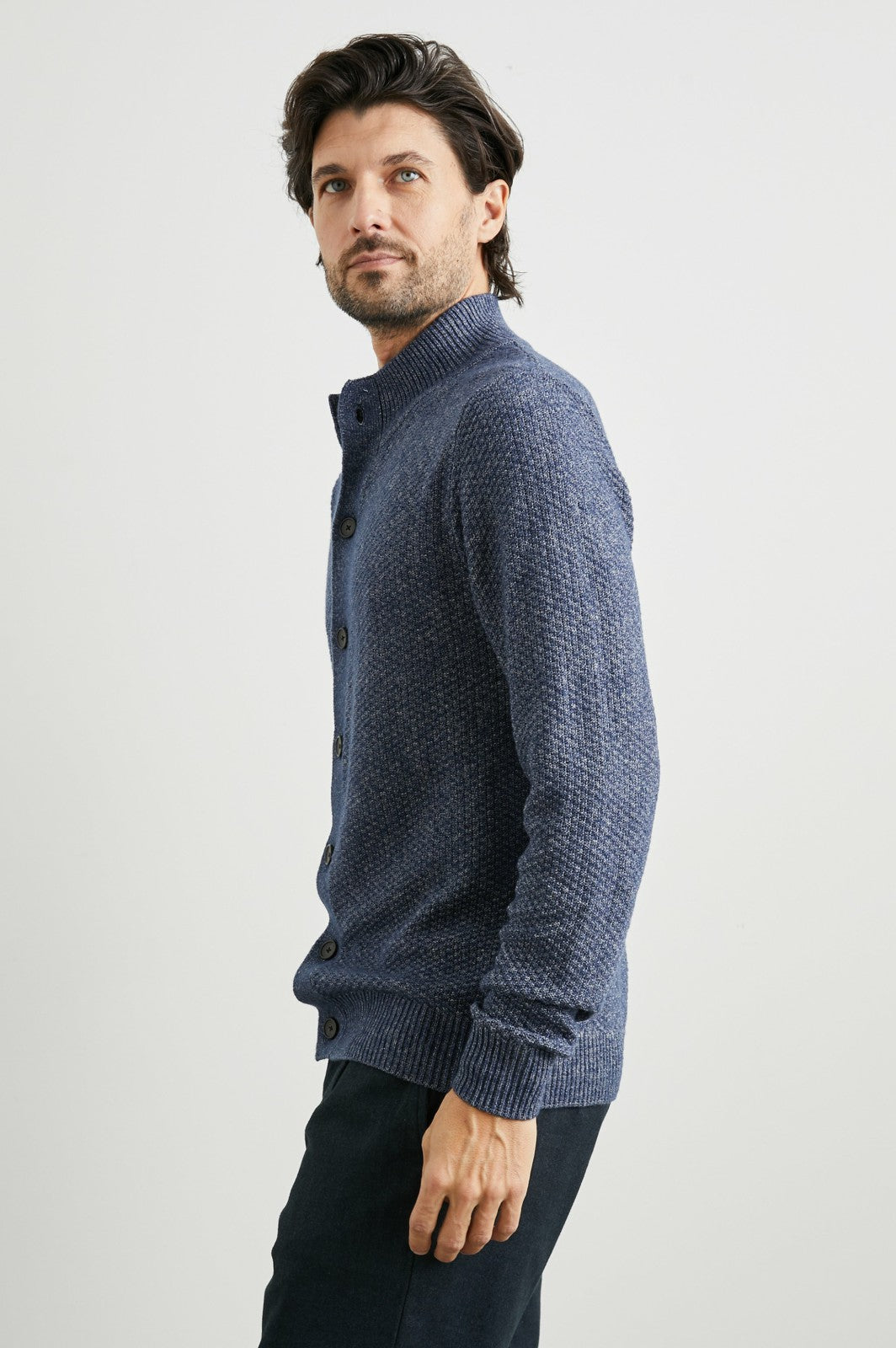 PARK CARDIGAN - PEACOAT| Rails for sale