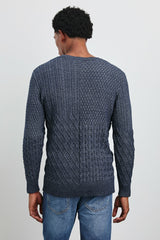 BIARRITZ SWEATER - MULTI WEAVE INDIGO| Rails discount