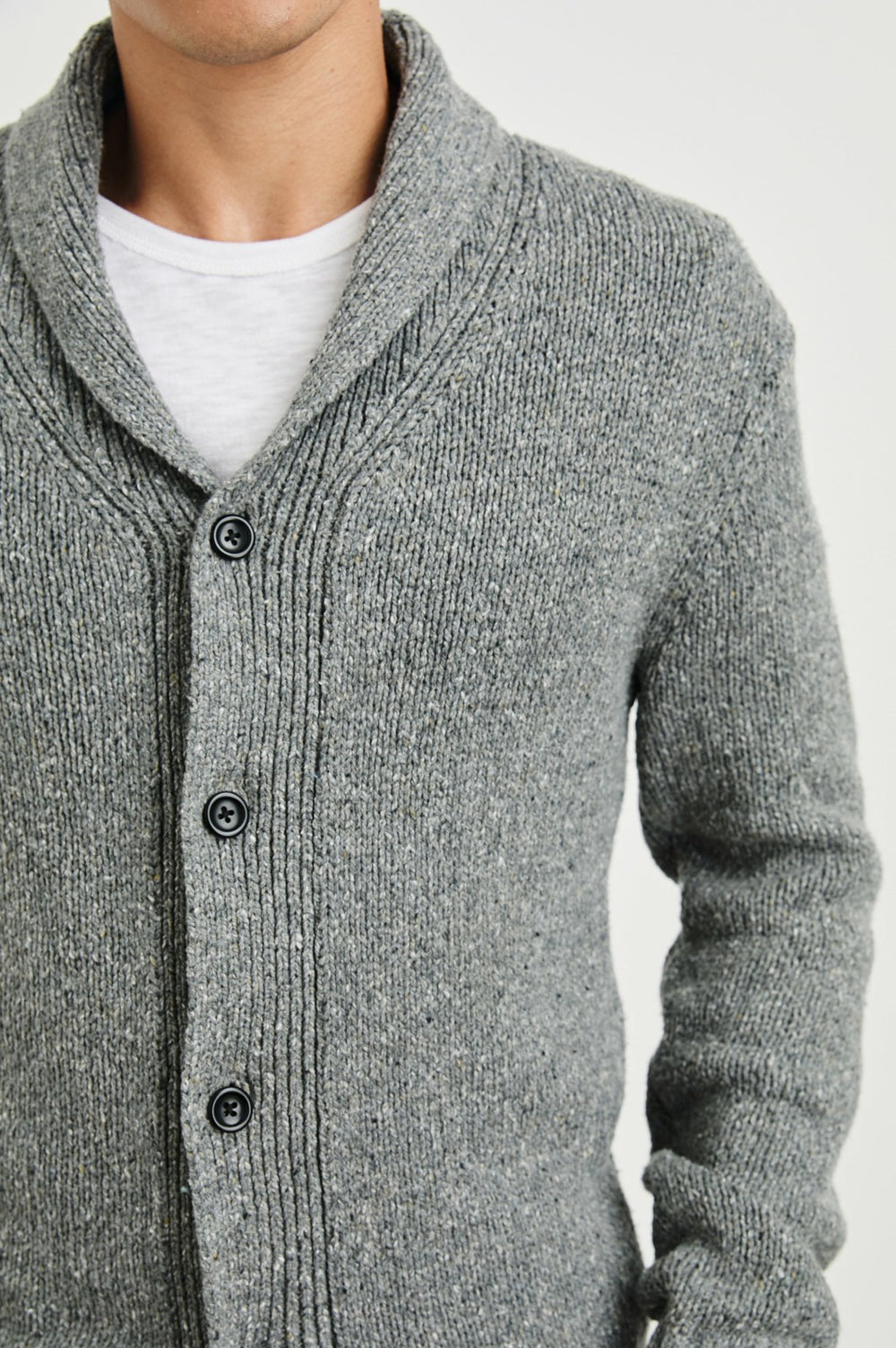 CORDEN CARDIGAN - MONOCHROMATIC SPECKLE| Rails discount