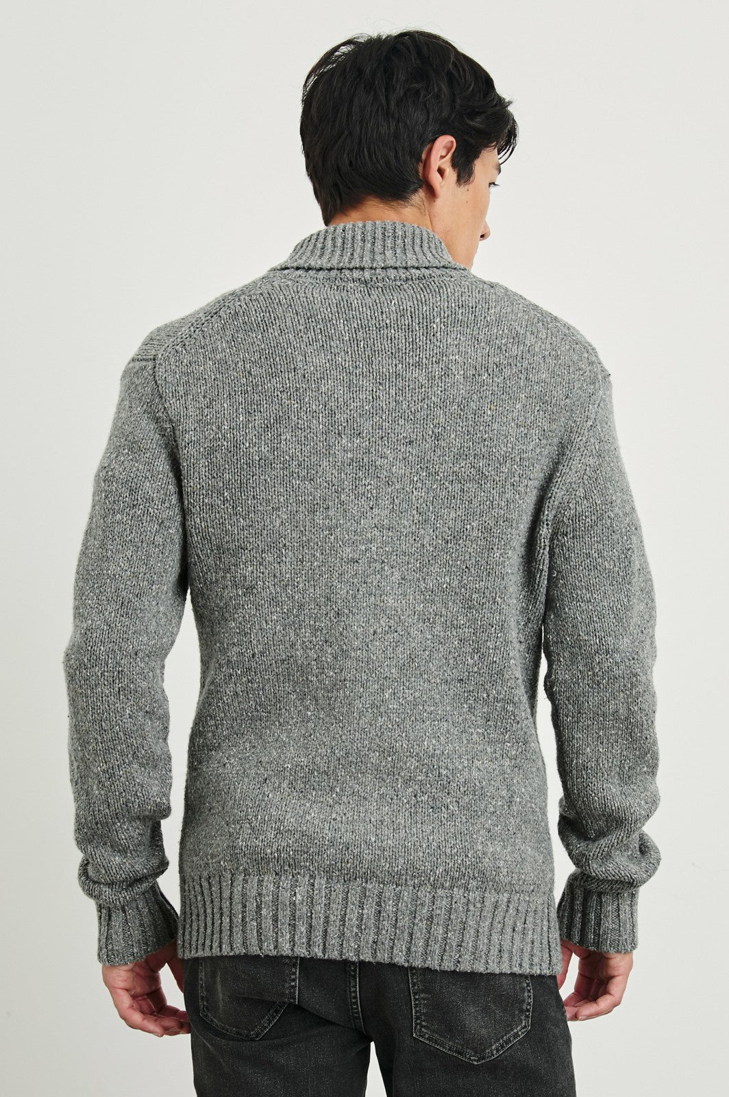 CORDEN CARDIGAN - MONOCHROMATIC SPECKLE| Rails discount