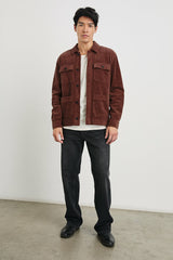 FRANKLIN JACKET - BRICK| Rails for sale