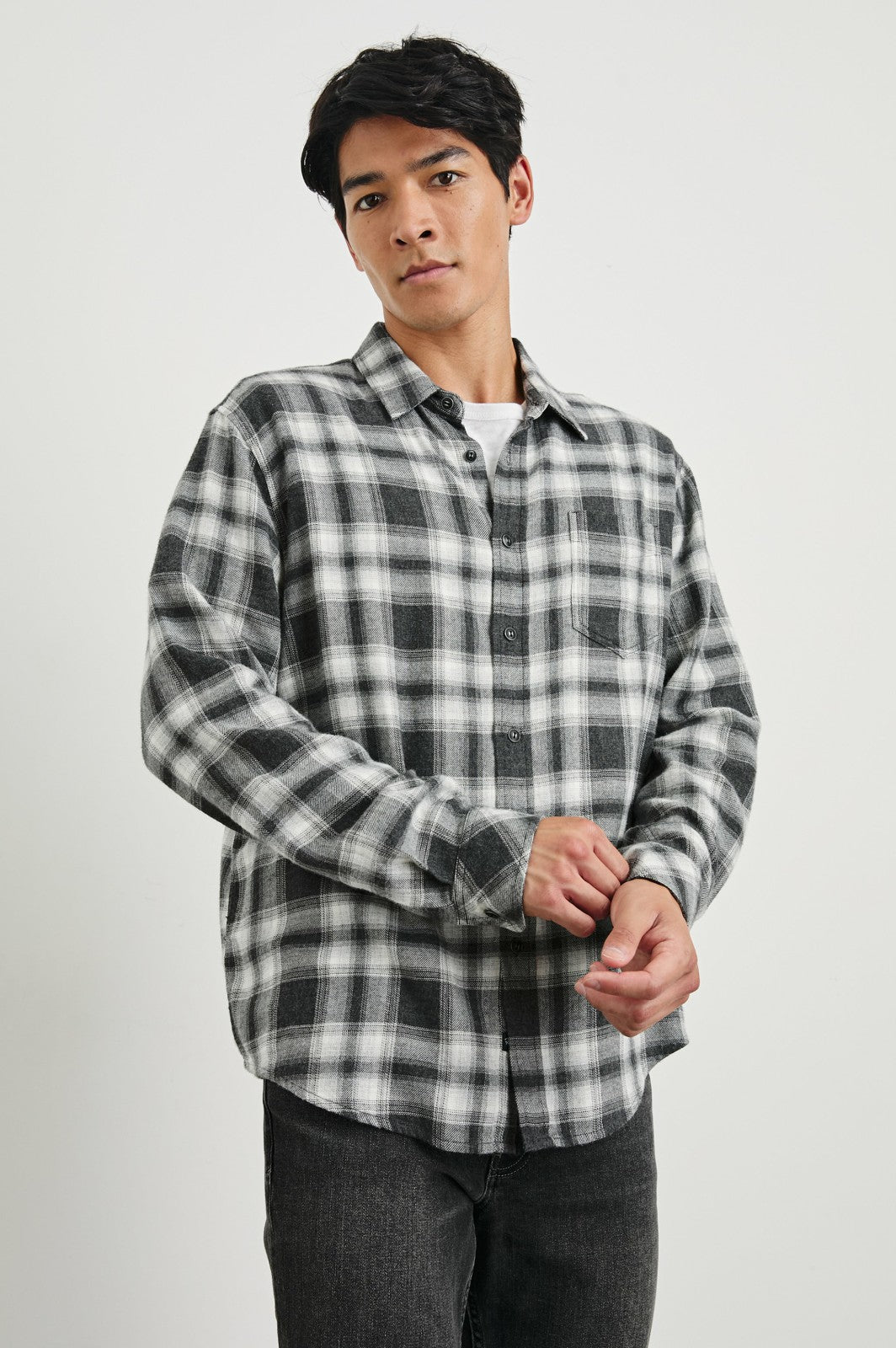 LENNOX SHIRT - BLACK OAK HAZE| Rails online