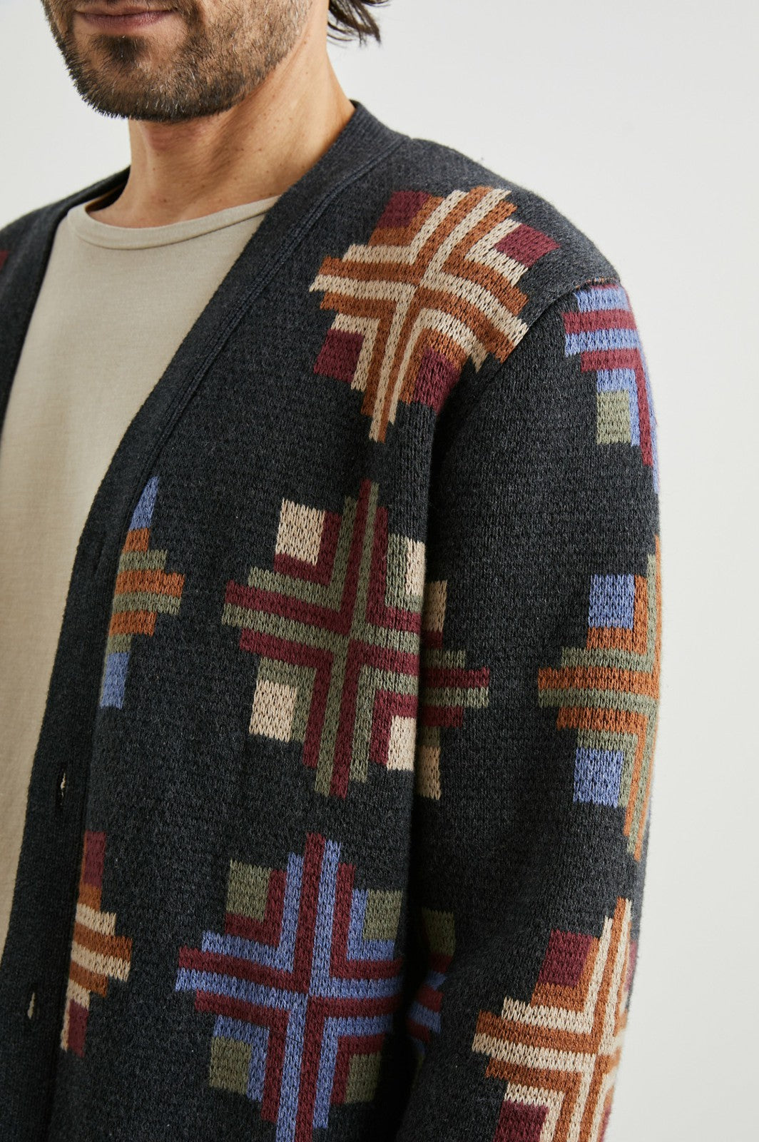 TAOS CARDIGAN - HEIRLOOM PATCHWORK| Rails discount