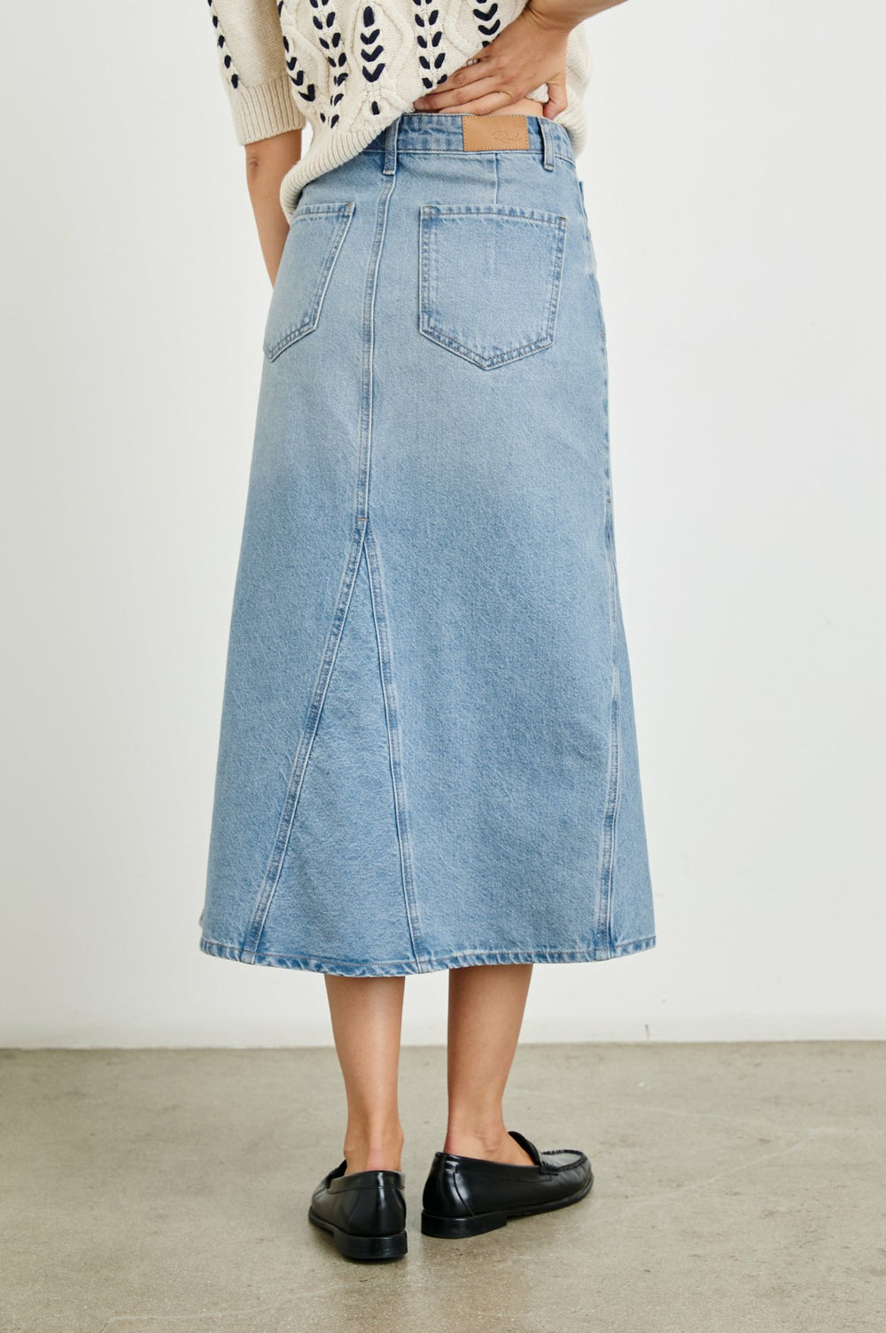 DEL REY SKIRT - ORIGINAL BLUE| Rails on sale