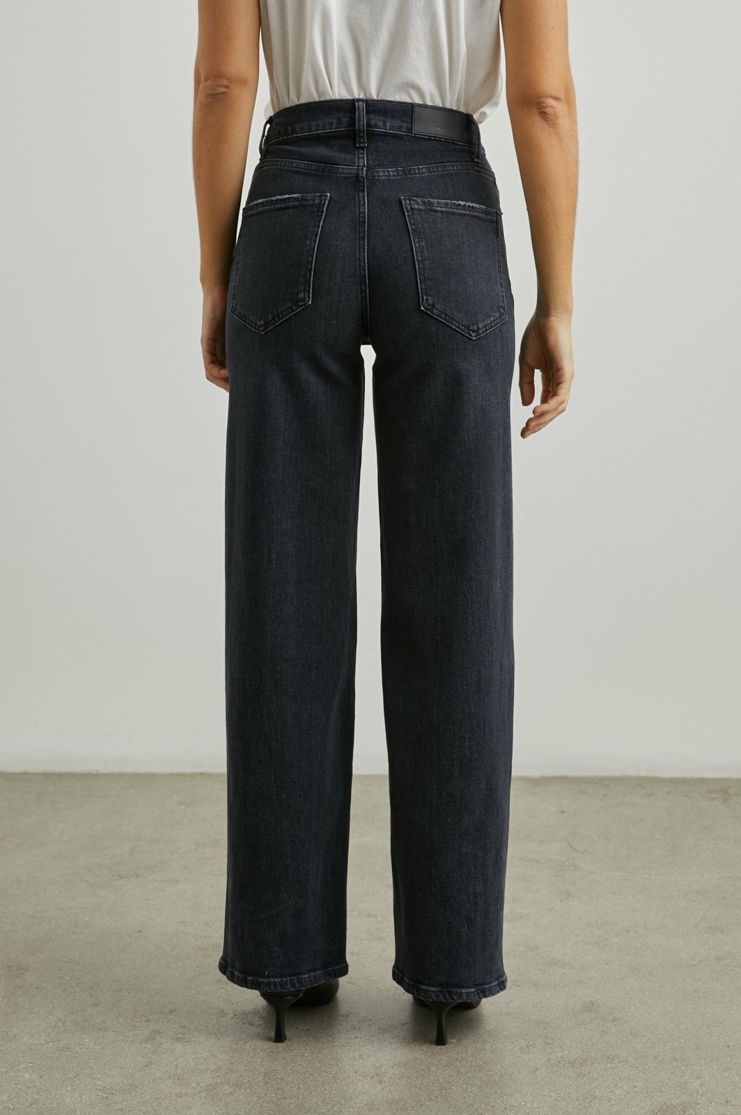 GETTY WIDE LEG - BLACK PEARL| Rails US