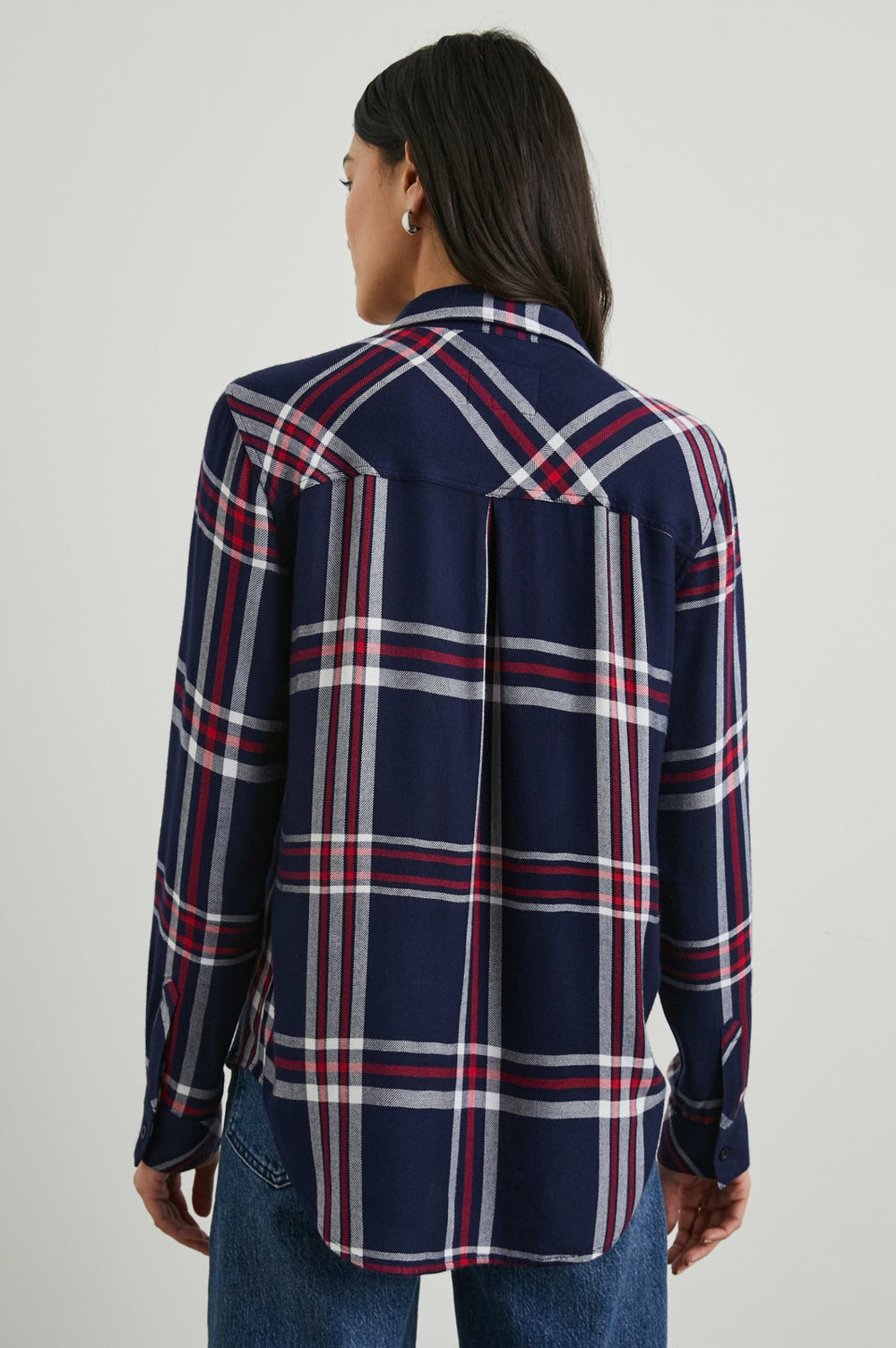 HUNTER SHIRT - PATRIOT NAVY RED| Rails sale