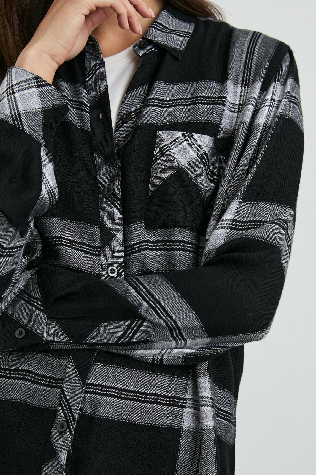 HUNTER SHIRT - BLACK CINDER| Rails for sale