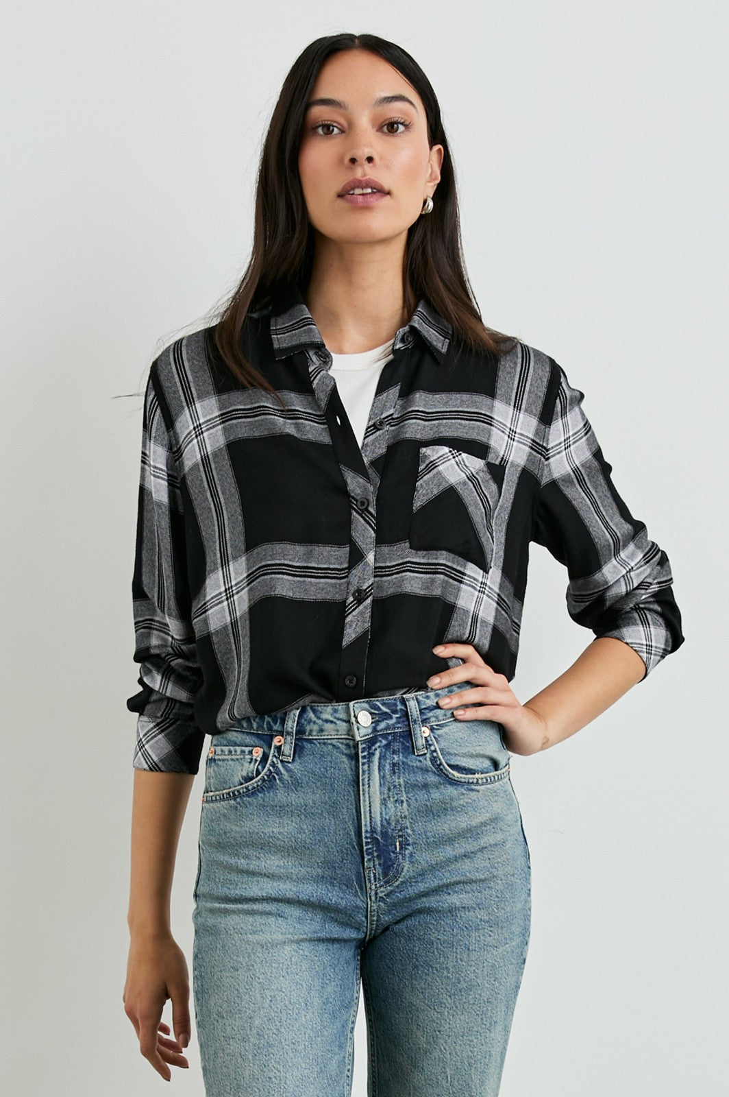 HUNTER SHIRT - BLACK CINDER| Rails for sale