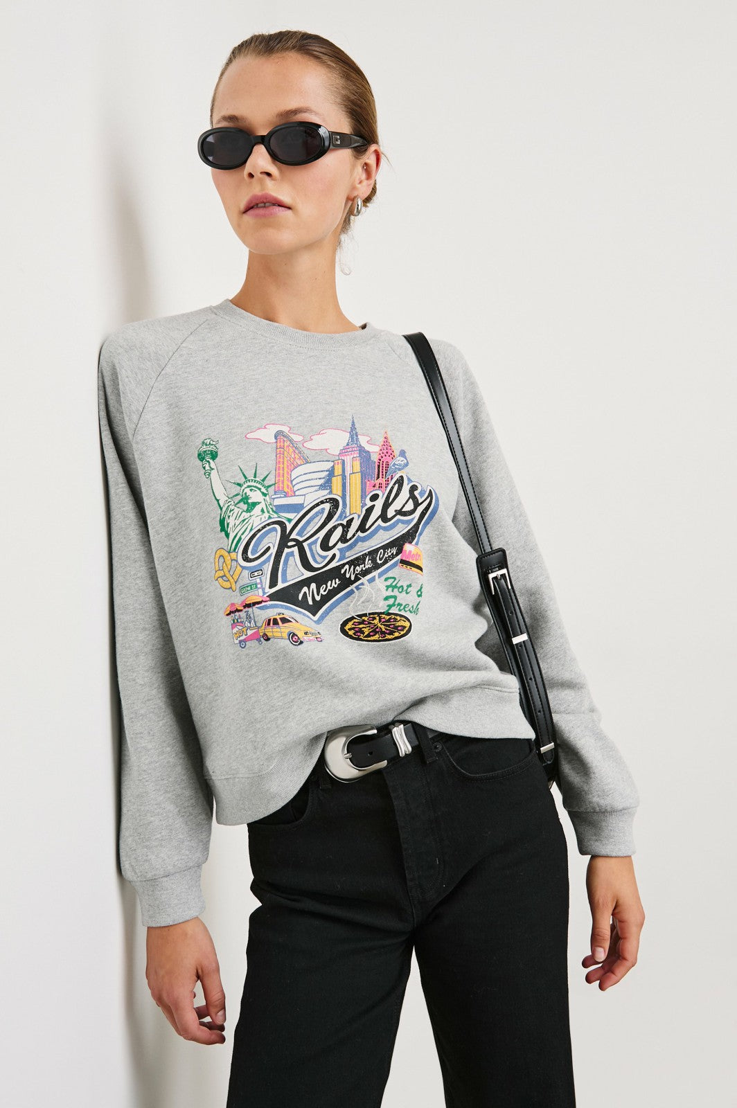 VINTAGE RAGLAN SWEATSHIRT - RAILS NEW YORK| Rails online