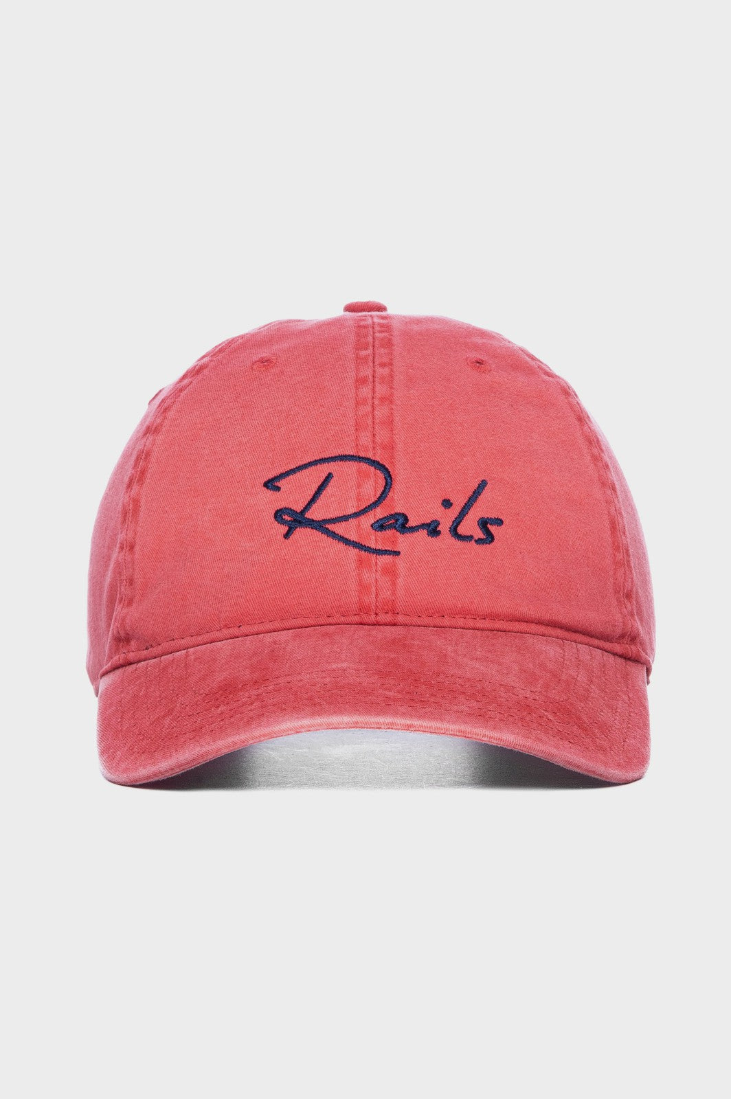 ANNIVERSARY BASEBALL CAP - WASHED RED| Rails on sale