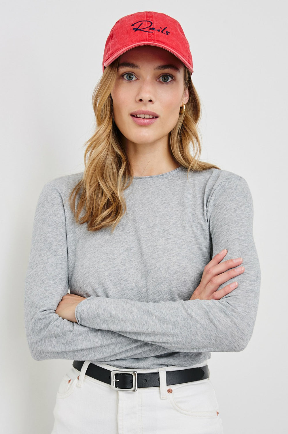 ANNIVERSARY BASEBALL CAP - WASHED RED| Rails on sale
