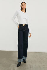 RODEO BELT - BLACK GOLD| Rails sale