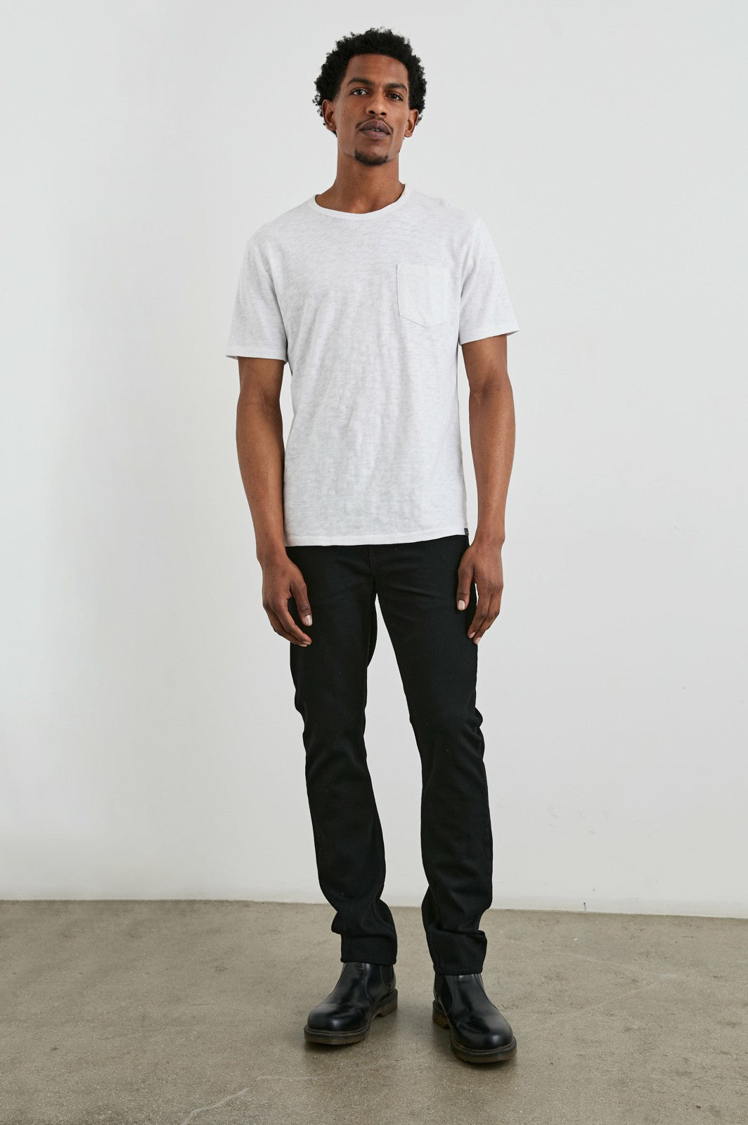 CLAYTON SLIM STRAIGHT - DARK BLACK| Rails on sale