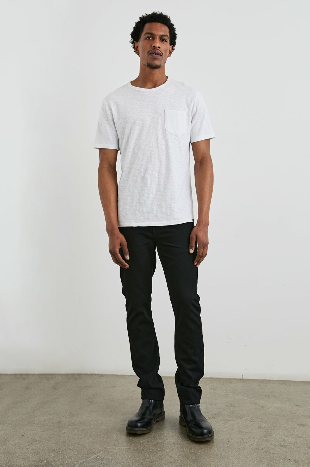 CLAYTON SLIM STRAIGHT - DARK BLACK| Rails on sale
