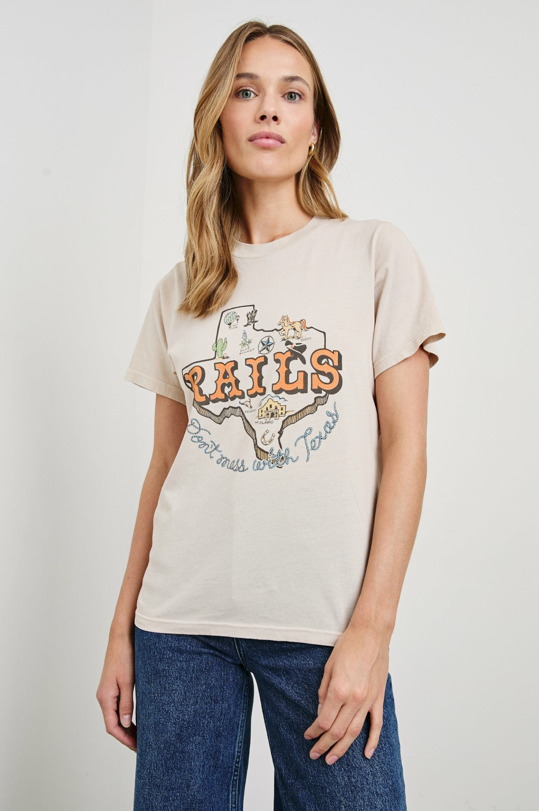 BOYFRIEND T-SHIRT - RAILS TEXAS| Rails discount