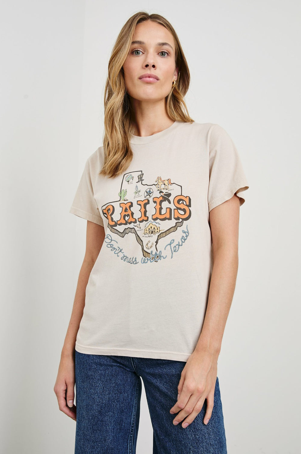 BOYFRIEND T-SHIRT - RAILS TEXAS| Rails discount