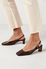 ALOHAS LINDY SLINGBACK - COFFEE BROWN| Rails US