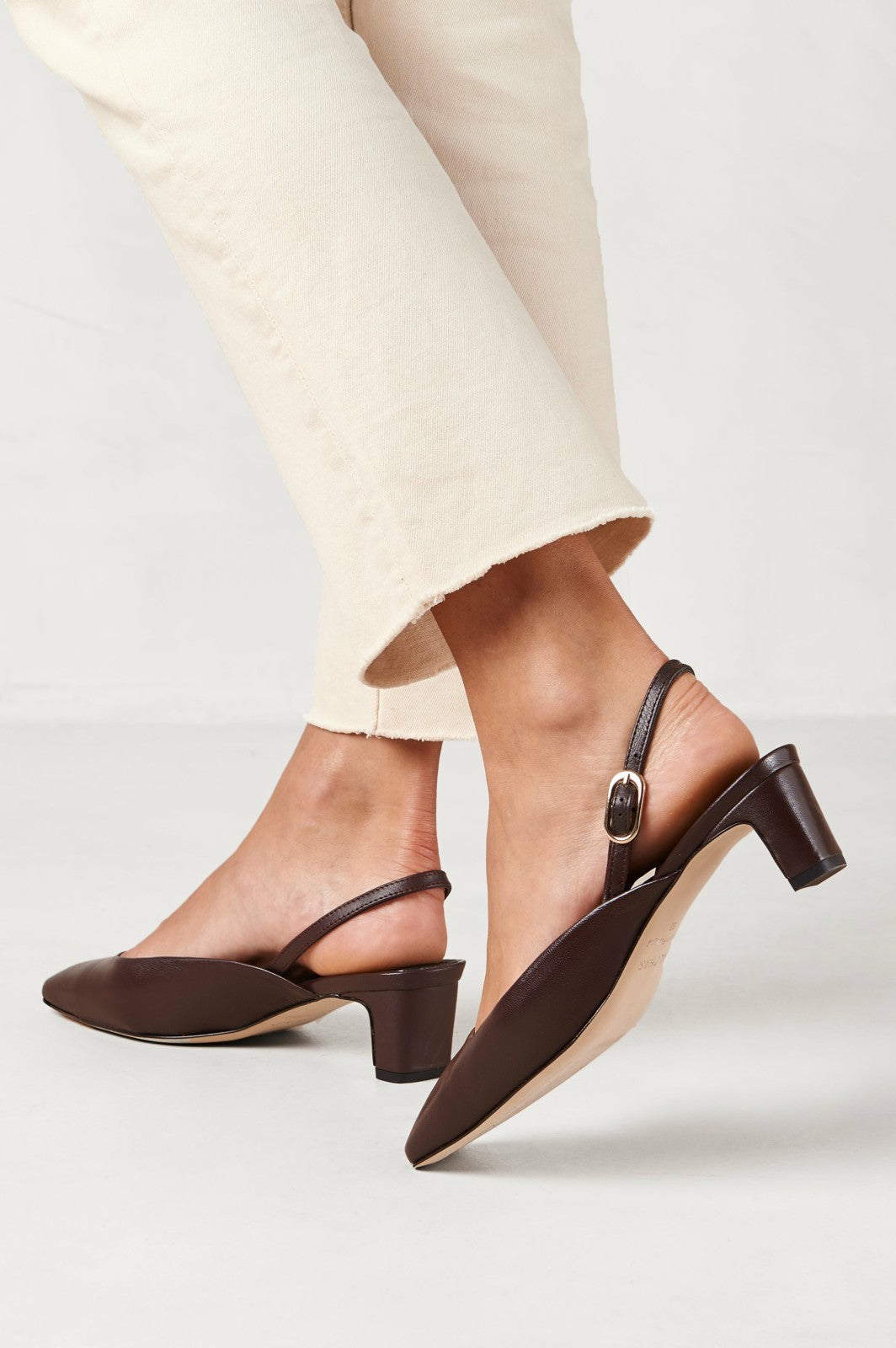 ALOHAS LINDY SLINGBACK - COFFEE BROWN| Rails US