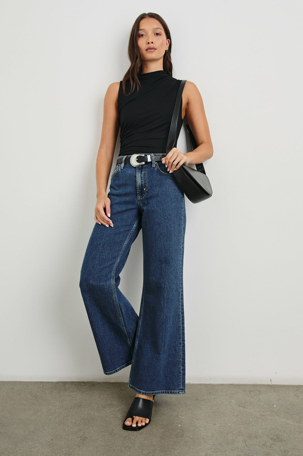 CHRISTEN TOP - BLACK| Rails sale